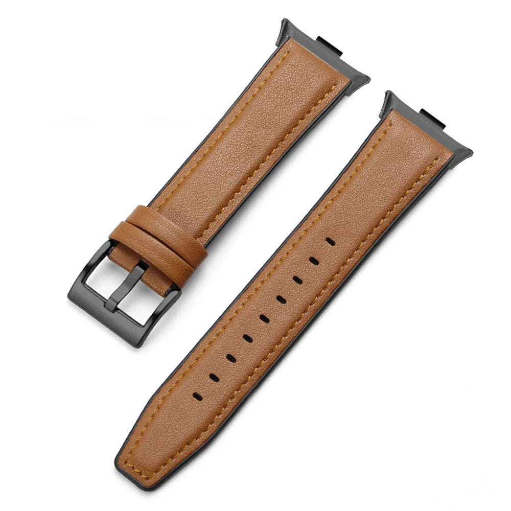 Leather-PU Hybrid Strap for Samsung Galaxy Watch 8 Classic (46mm)