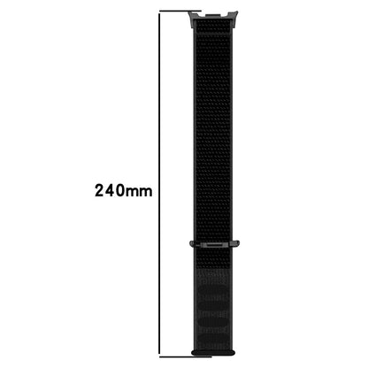 Nylon hook-and-loop Strap for Samsung Galaxy Watch 8 (44mm)