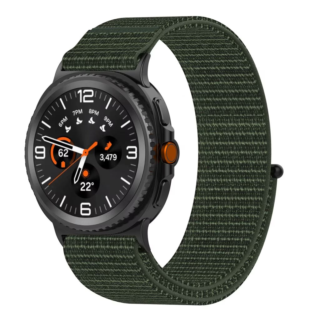 Nylon hook-and-loop Strap for Samsung Galaxy Watch 8 (44mm)