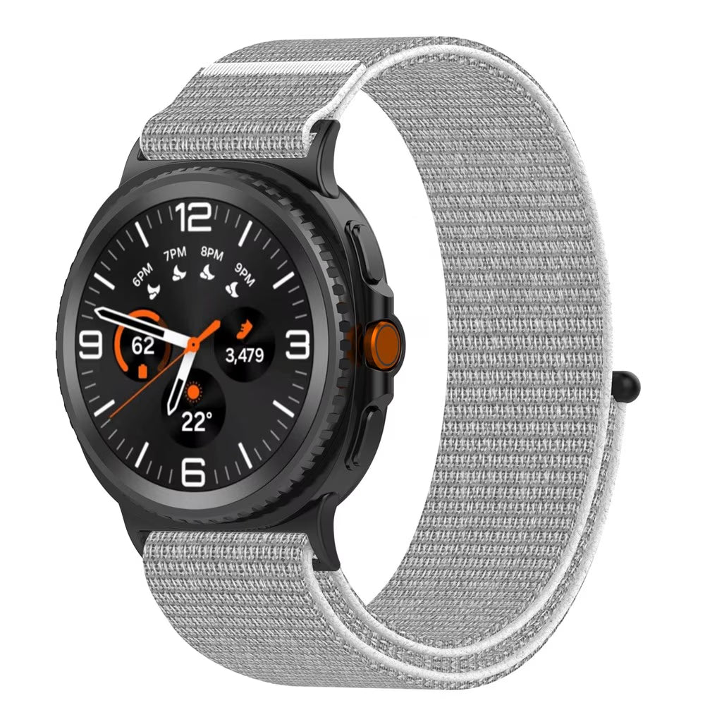 Nylon hook-and-loop Strap for Samsung Galaxy Watch 8 (44mm)