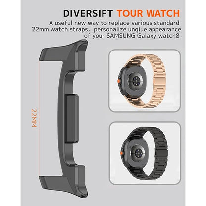 Strap Connection Lug Adapter 22mm for Samsung Galaxy Watch 8 Classic (46mm)