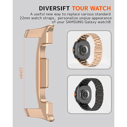 Strap Connection Lug Adapter 22mm for Samsung Galaxy Watch 8 Classic (46mm)