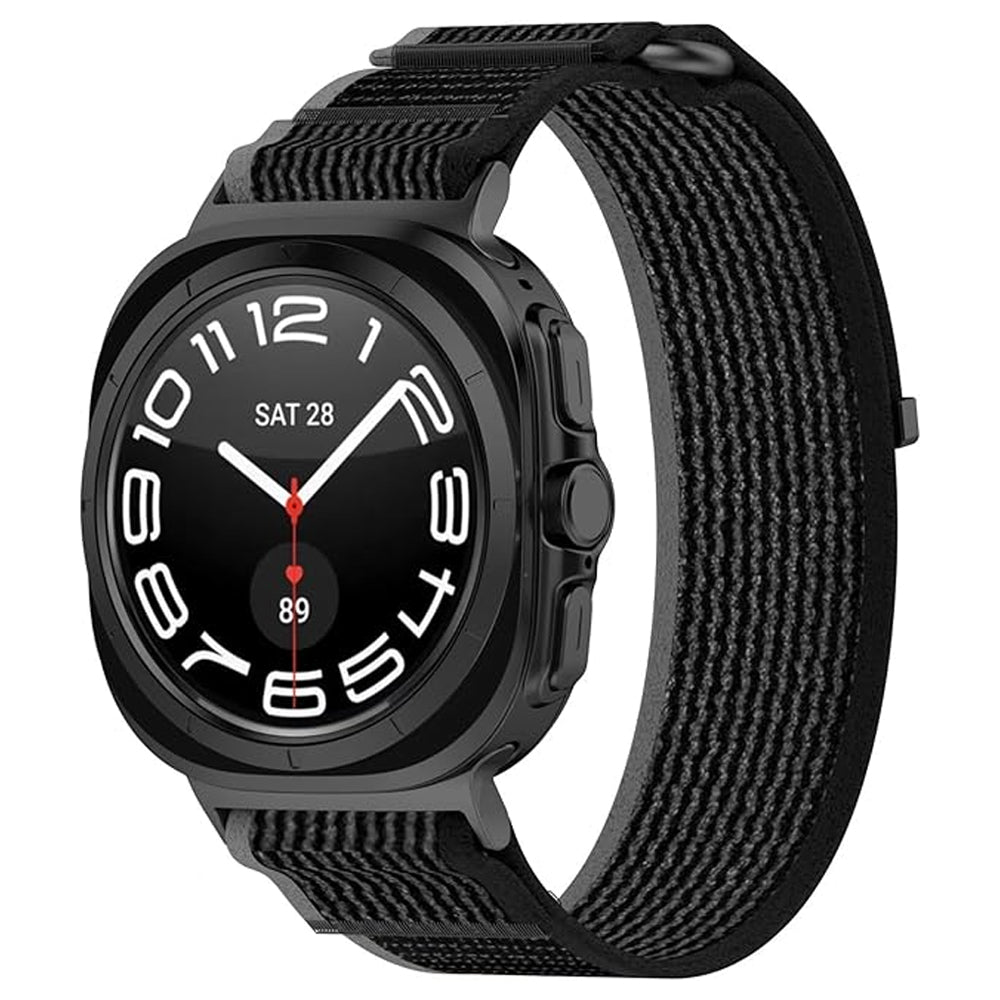 Nylon hook-and-loop Strap for Samsung Galaxy Watch Ultra (2025)