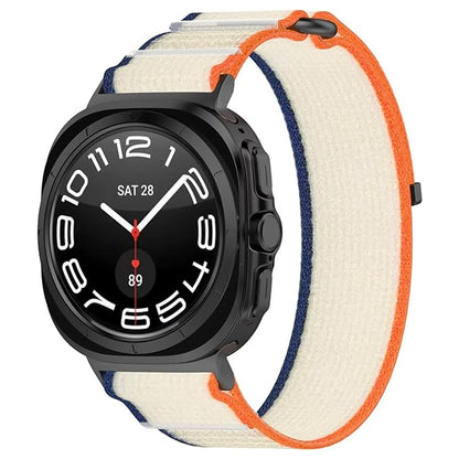 Nylon hook-and-loop Strap for Samsung Galaxy Watch Ultra (2025)