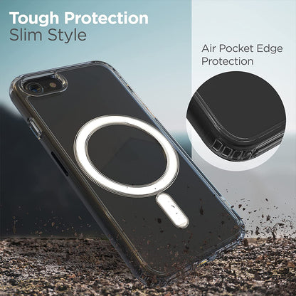 Magsafe Compatible Clear case for iPhone SE (2020)