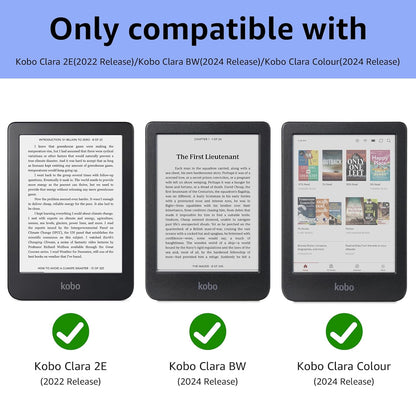 Clear Bumper Case for Kobo Clara 2E 6"