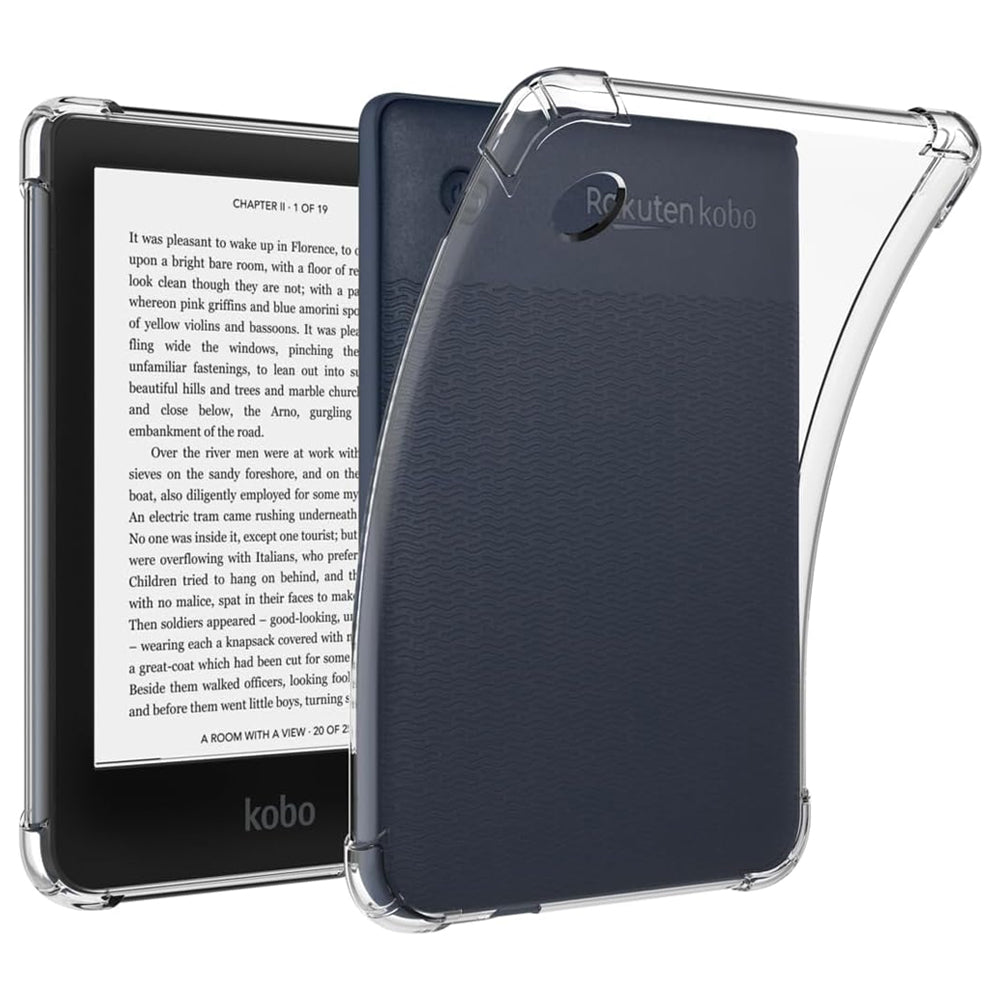 Clear Bumper Case for Kobo Clara 2E 6"