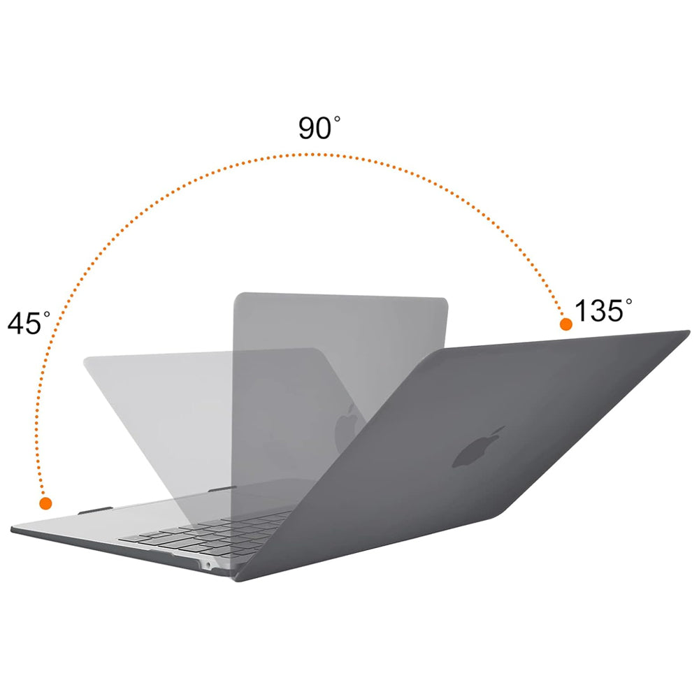 Grey Hard Case for Macbook Air 13.6" (2022 - 2025)