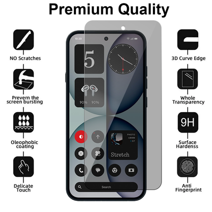 Privacy Glass Screen Protector for Nothing Phone 4A