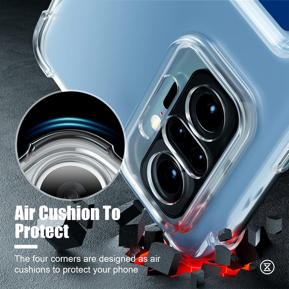 Clear Card Wallet Case for OPPO A60 4G