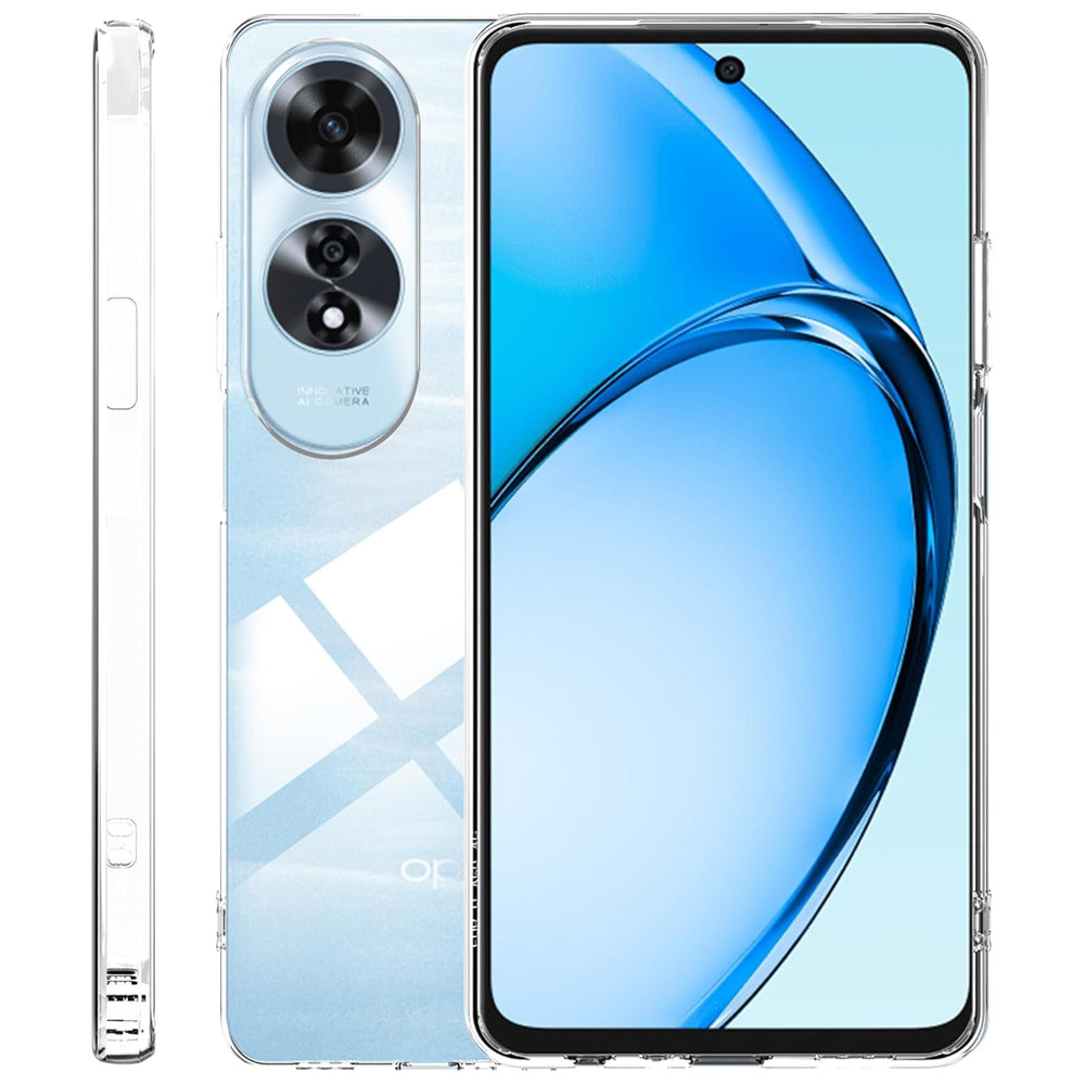 Clear Gel Case for OPPO A60 4G