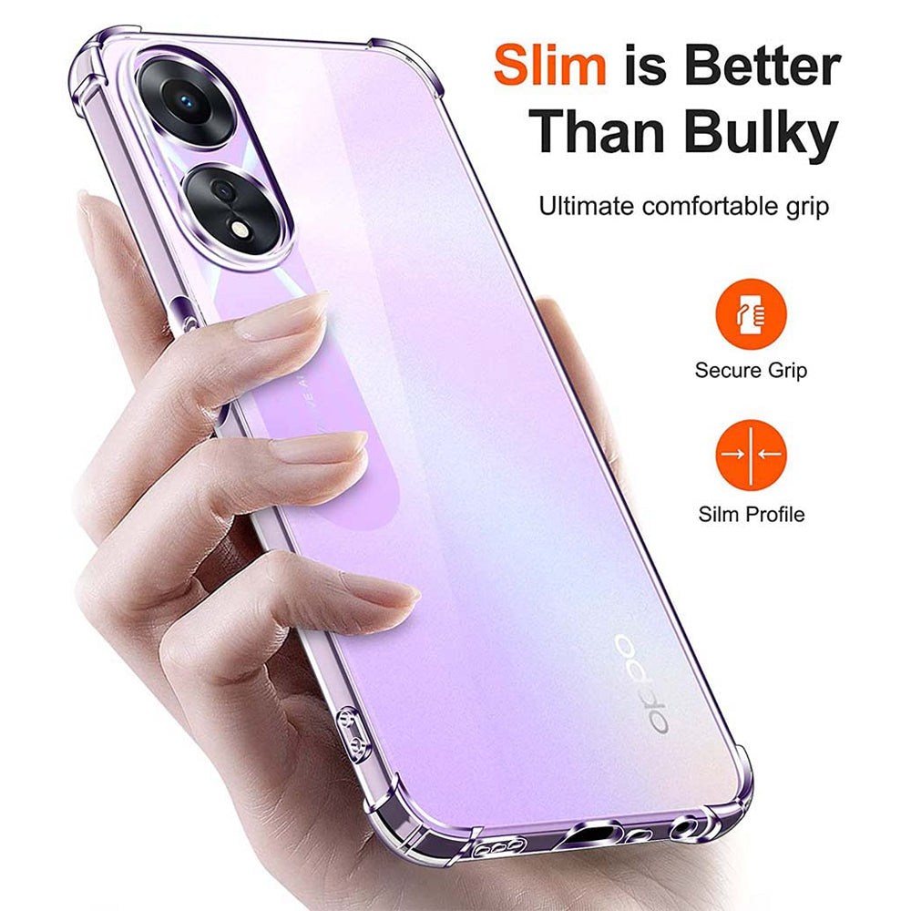 Bumper Clear Case for OPPO A58 5G