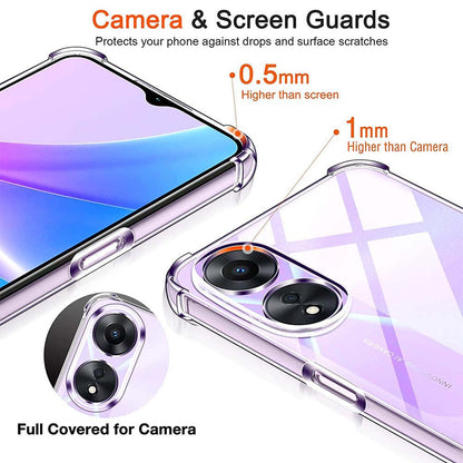 Bumper Clear Case for OPPO A58 5G