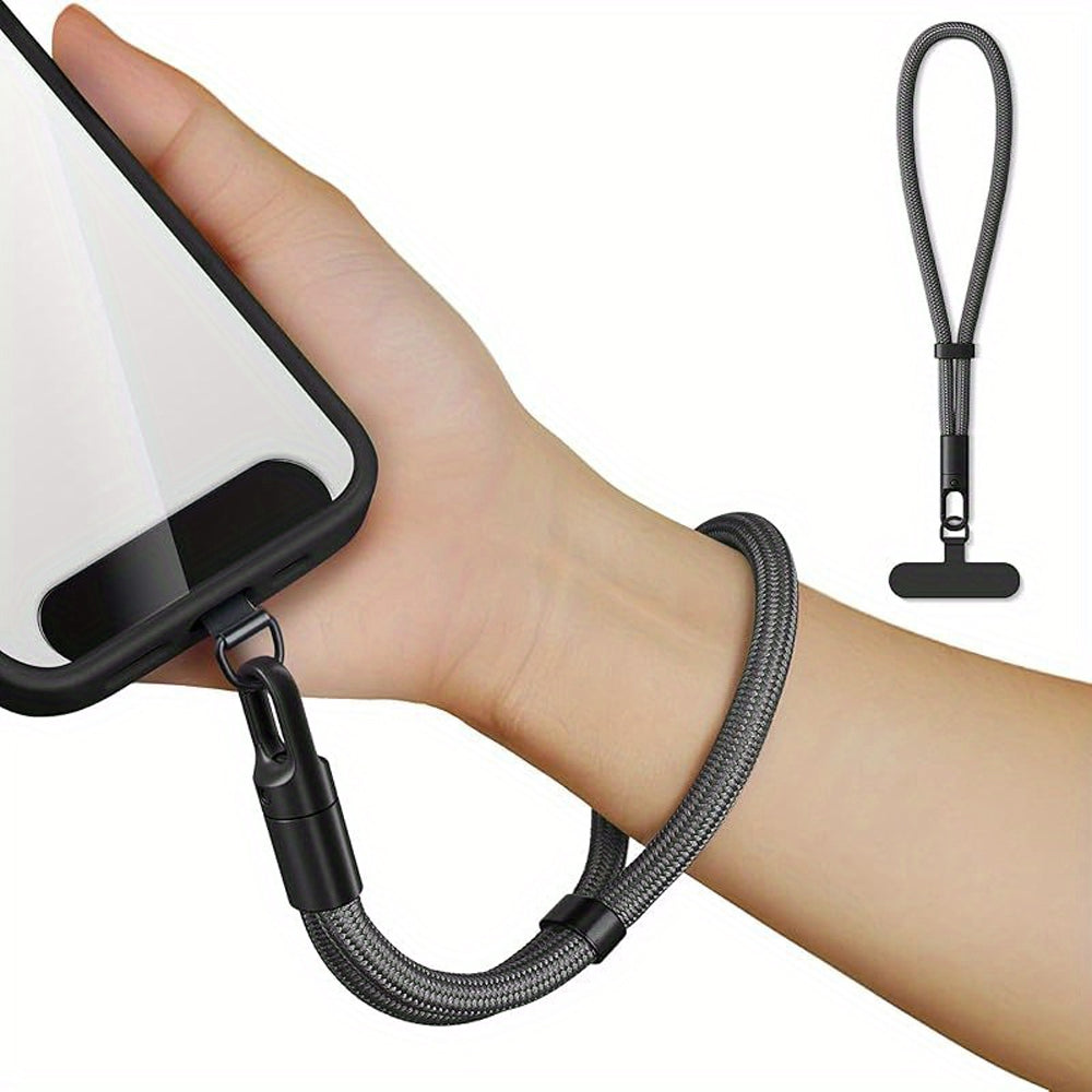 Adjustable Phone Wrist Strap Lanyard – Anti-Drop & Secure Phone Tether