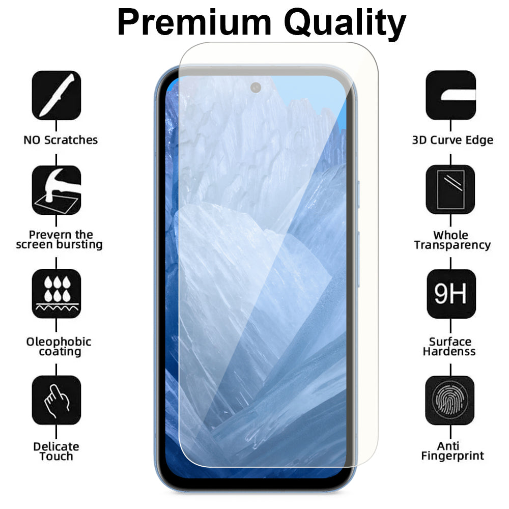 Glass Screen Protector for Google Pixel 8a