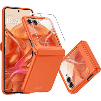 Hinge Protection Flip Case for Motorola Razr 50 Ultra