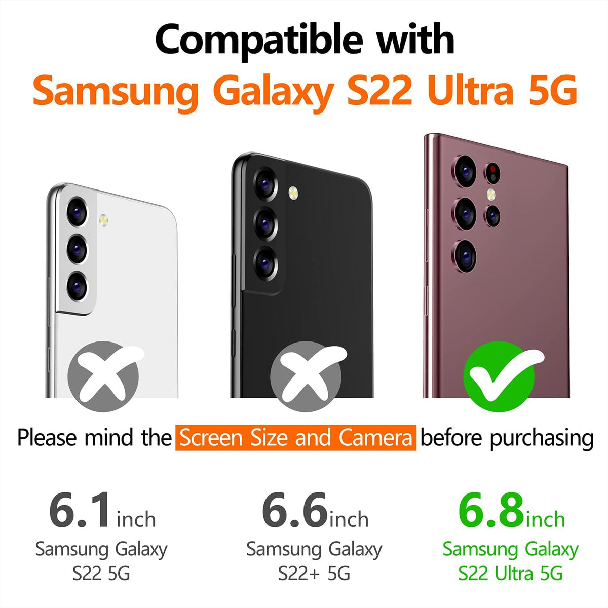Redpepper Waterproof case for Samsung Galaxy S22 Ultra