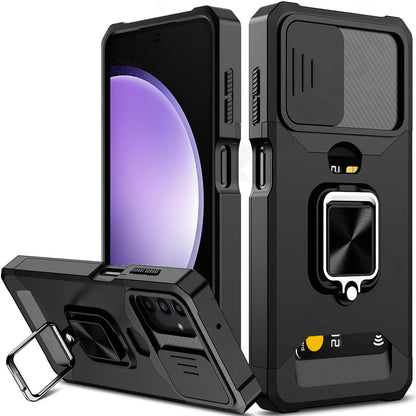 Samsung Galaxy S23 FE Tough Ring Wallet case