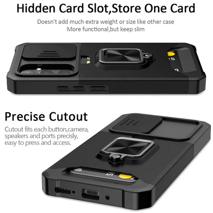 Samsung Galaxy S23 FE Tough Ring Wallet case