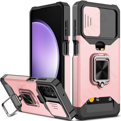 Samsung Galaxy S23 FE Tough Ring Wallet case