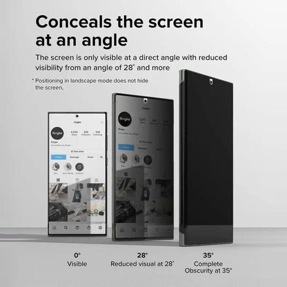 Privacy Matte Ceramic Film Screen Protector for iPhone 18 Pro (2 pack)