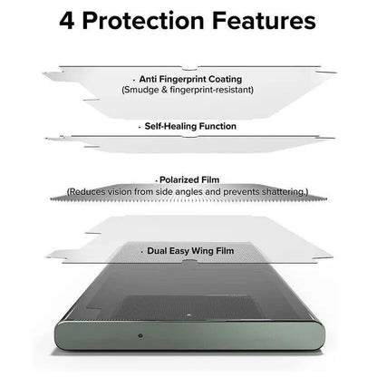 Privacy Matte Ceramic Film Screen Protector for Samsung Galaxy A08 (2 pack)