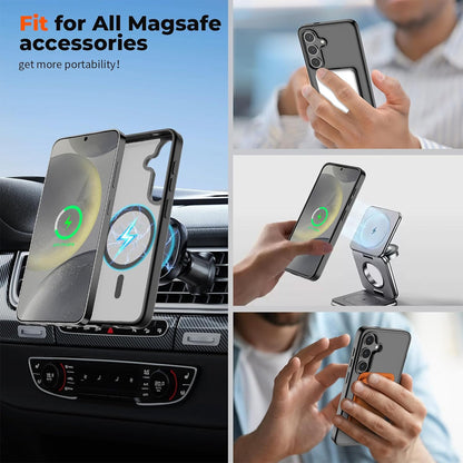 Matte Magsafe Compatible Case for Samsung Galaxy S25 FE