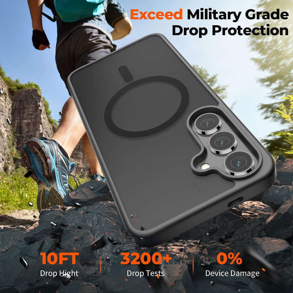 Matte Magsafe Compatible Case for Samsung Galaxy S25 FE