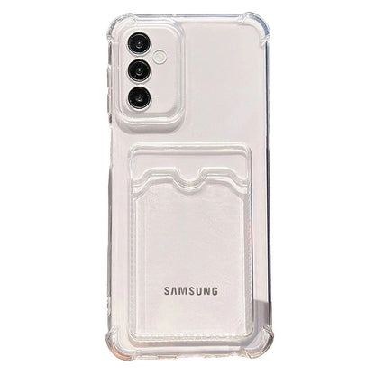 Clear Card Wallet Case for Samsung Galaxy A17 4G