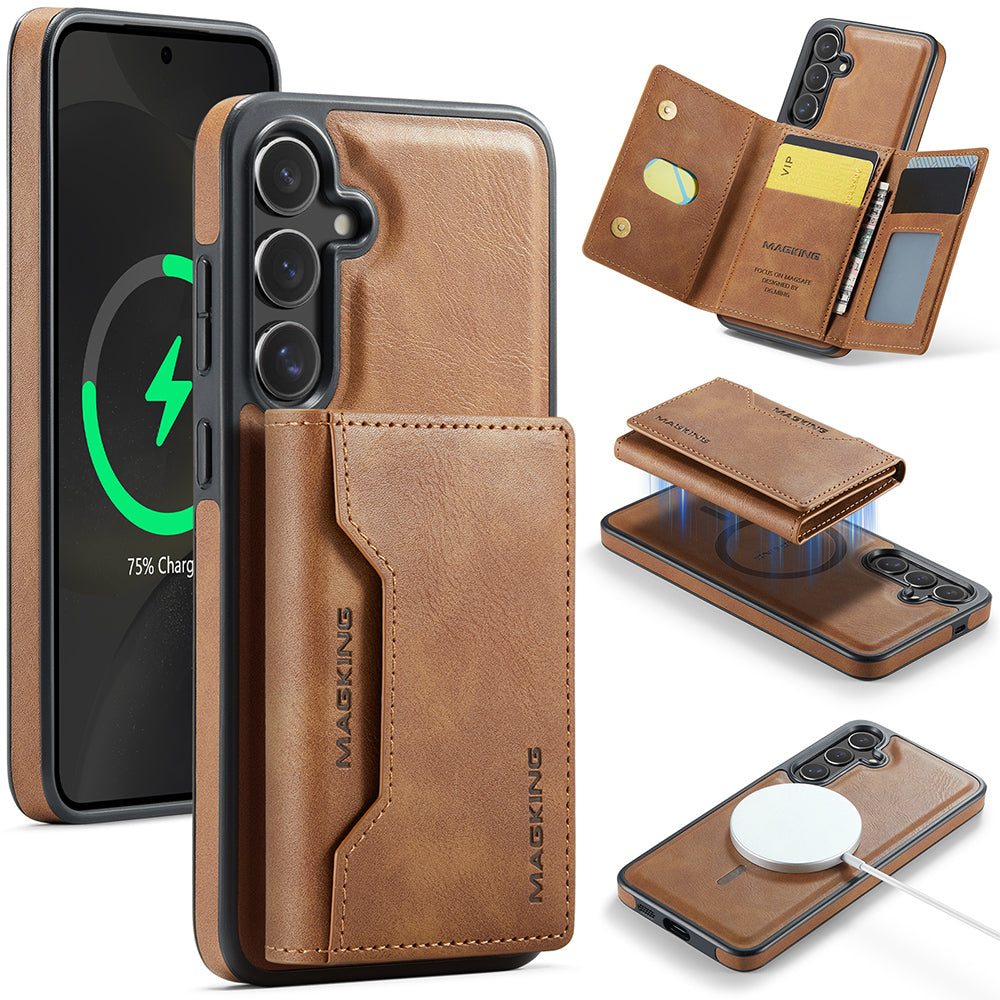 Magsafe Compatible Wallet Case for Samsung Galaxy S25 FE