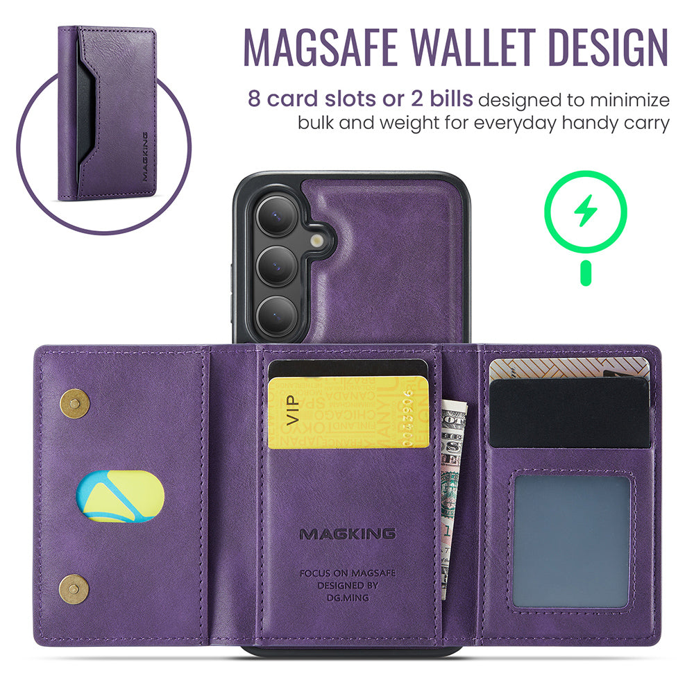 Magsafe Compatible Wallet Case for Samsung Galaxy S25 FE