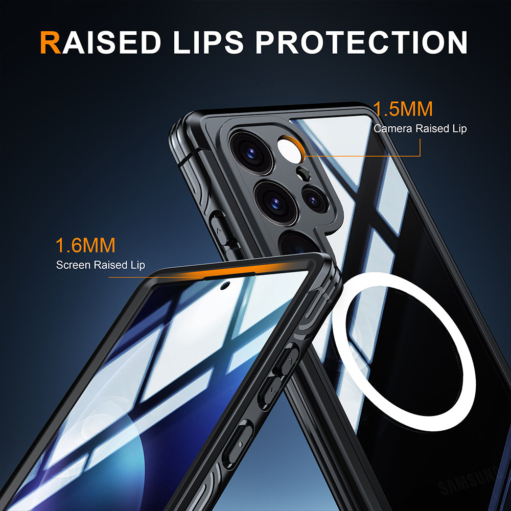 Heavy Duty 360 Protection Case for Samsung Galaxy S25 Ultra