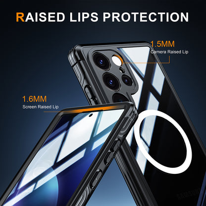 Heavy Duty 360 Protection Case for Samsung Galaxy S25 Ultra