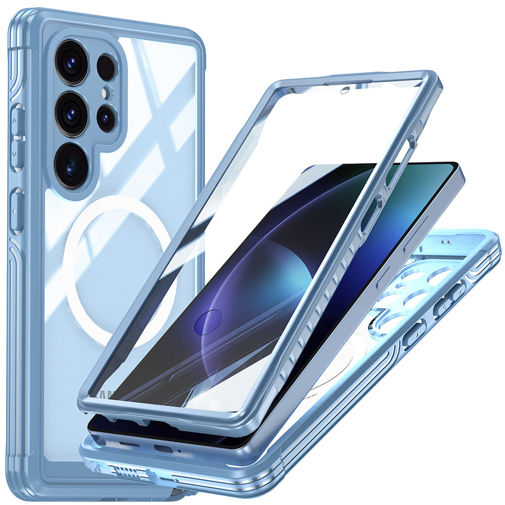 Heavy Duty 360 Protection Case for Samsung Galaxy S25 Ultra