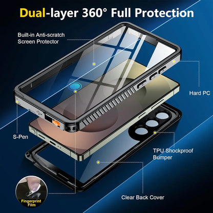 Redpepper Waterproof case for Samsung Galaxy S25 Ultra