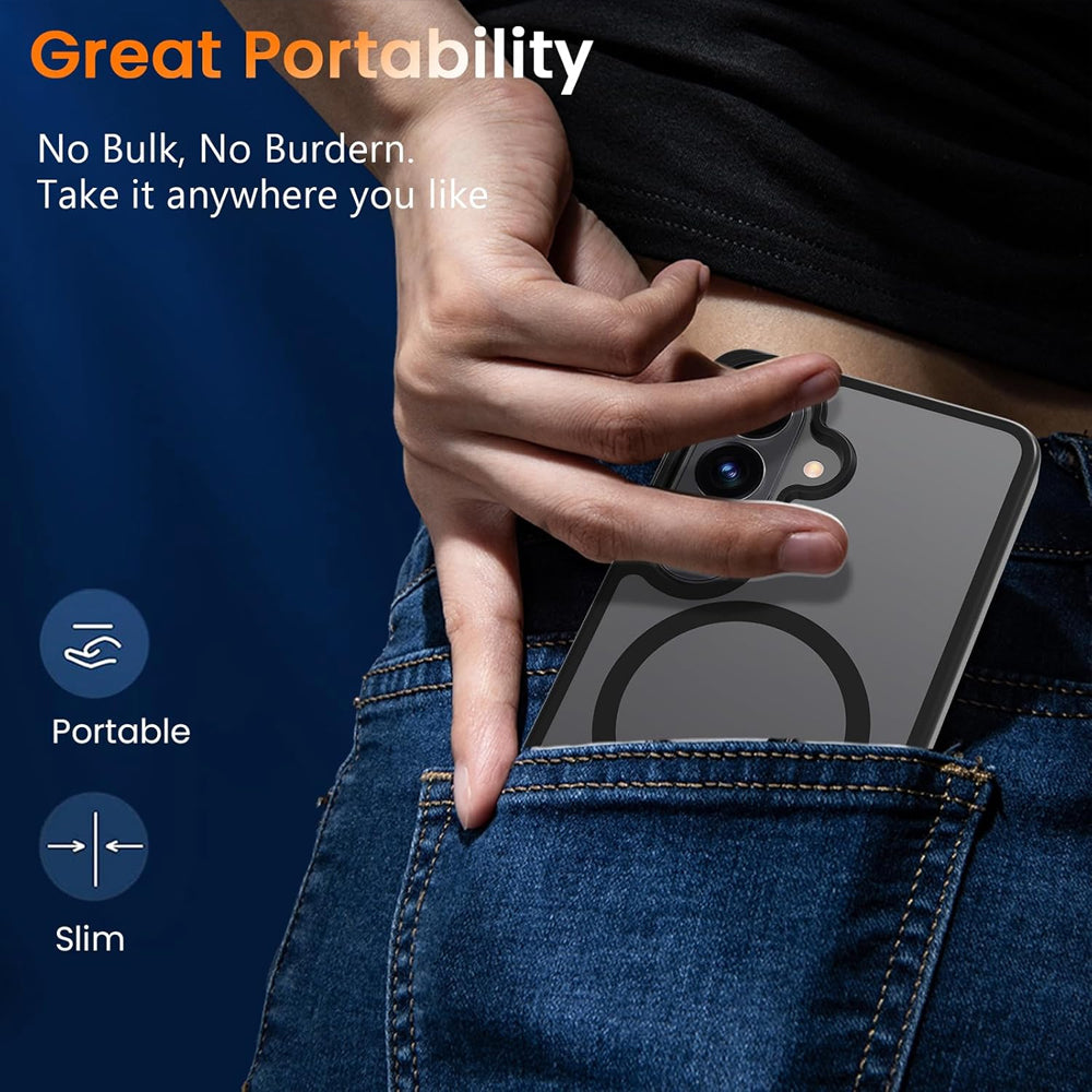 Matte Magsafe Compatible Case for Samsung Galaxy S24