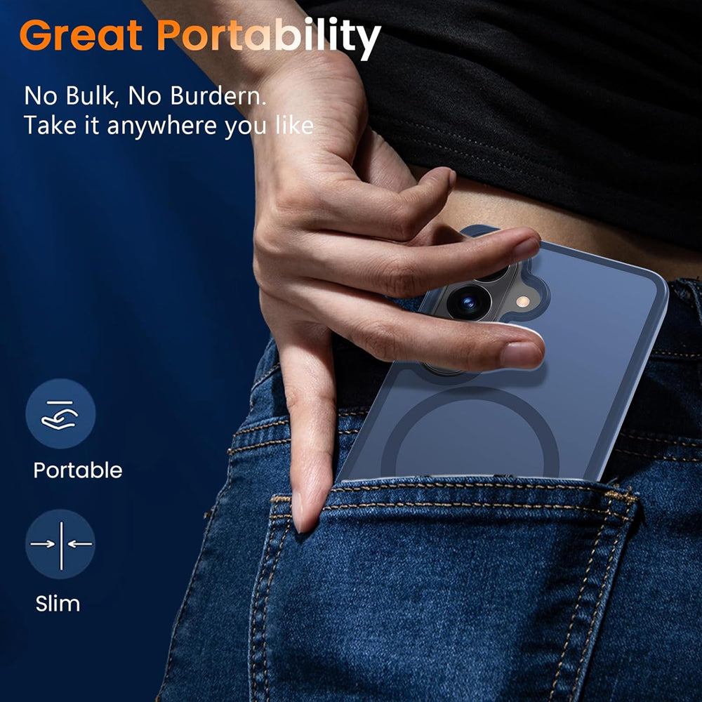 Matte Magsafe Compatible Case for Samsung Galaxy S24