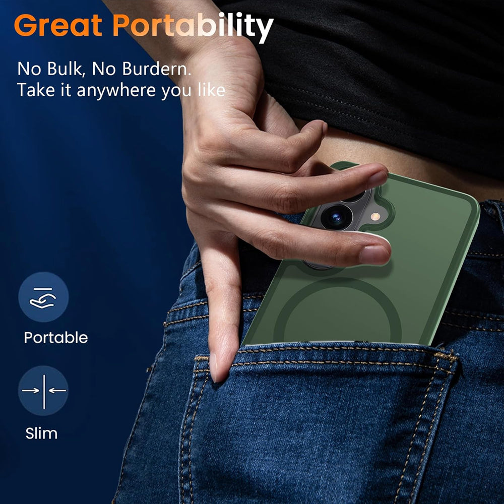 Matte Magsafe Compatible Case for Samsung Galaxy S24