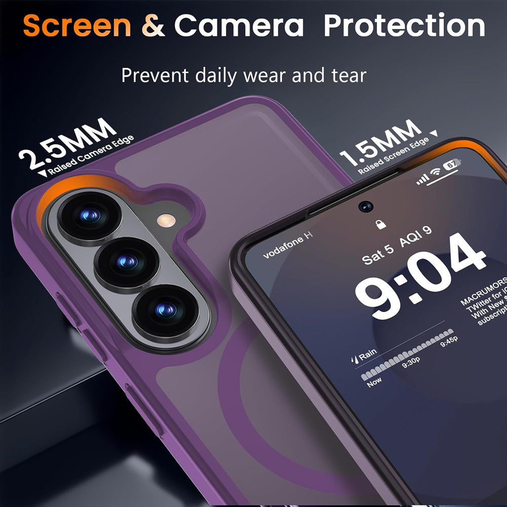 Matte Magsafe Compatible Case for Samsung Galaxy S24