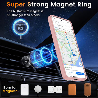 Matte Magsafe Compatible Case for Samsung Galaxy S24