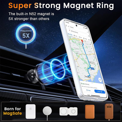 Matte Magsafe Compatible Case for Samsung Galaxy S24