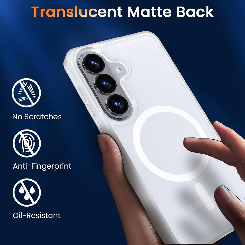 Matte Magsafe Compatible Case for Samsung Galaxy S24