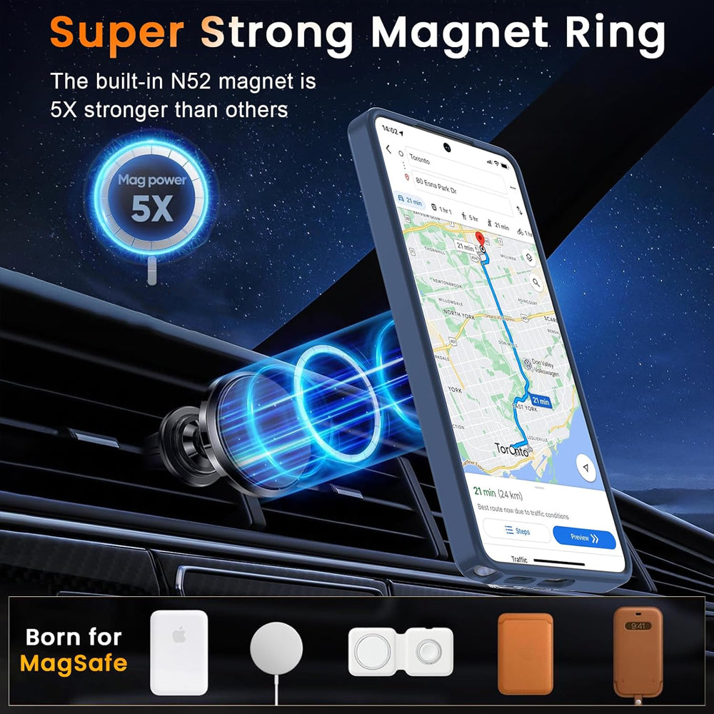 Matte Magsafe Compatible Case for Samsung Galaxy S26 Ultra