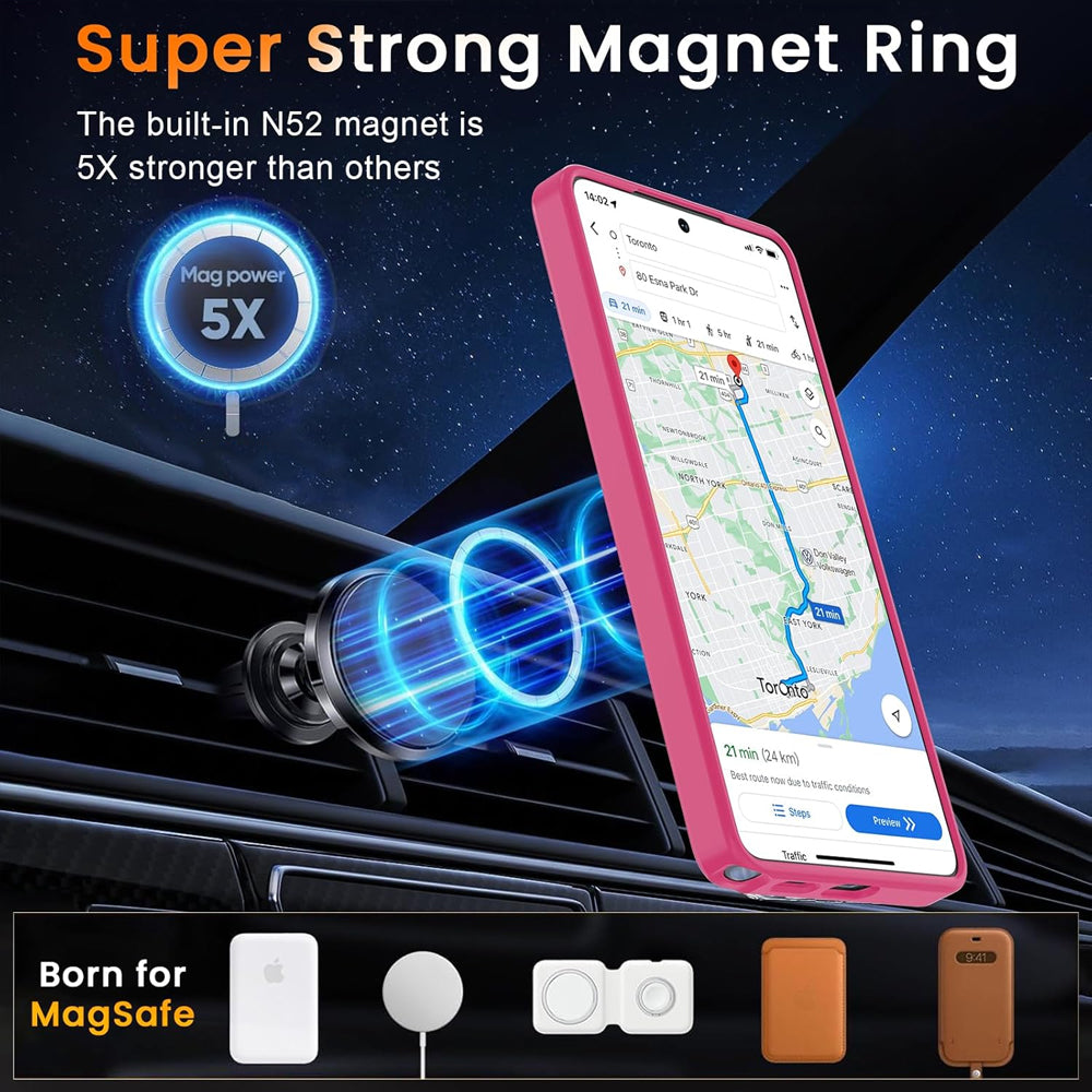 Matte Magsafe Compatible Case for Samsung Galaxy S26 Ultra