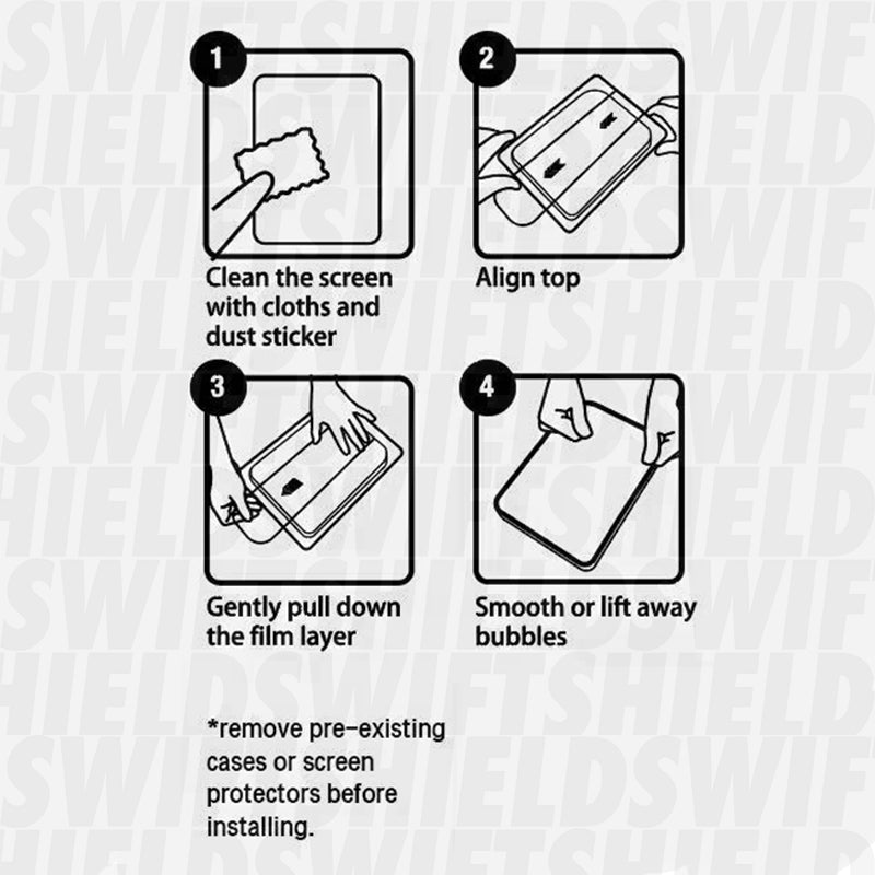 Samsung Galaxy S26 FE Tempered Glass Screen Protector [2-Pack] with Easy Alignment Frame – Clear, Premium by SwiftShield