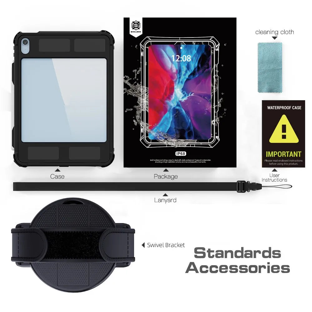 Waterproof Shellbox Case for iPad Air 10.9" 5th Gen