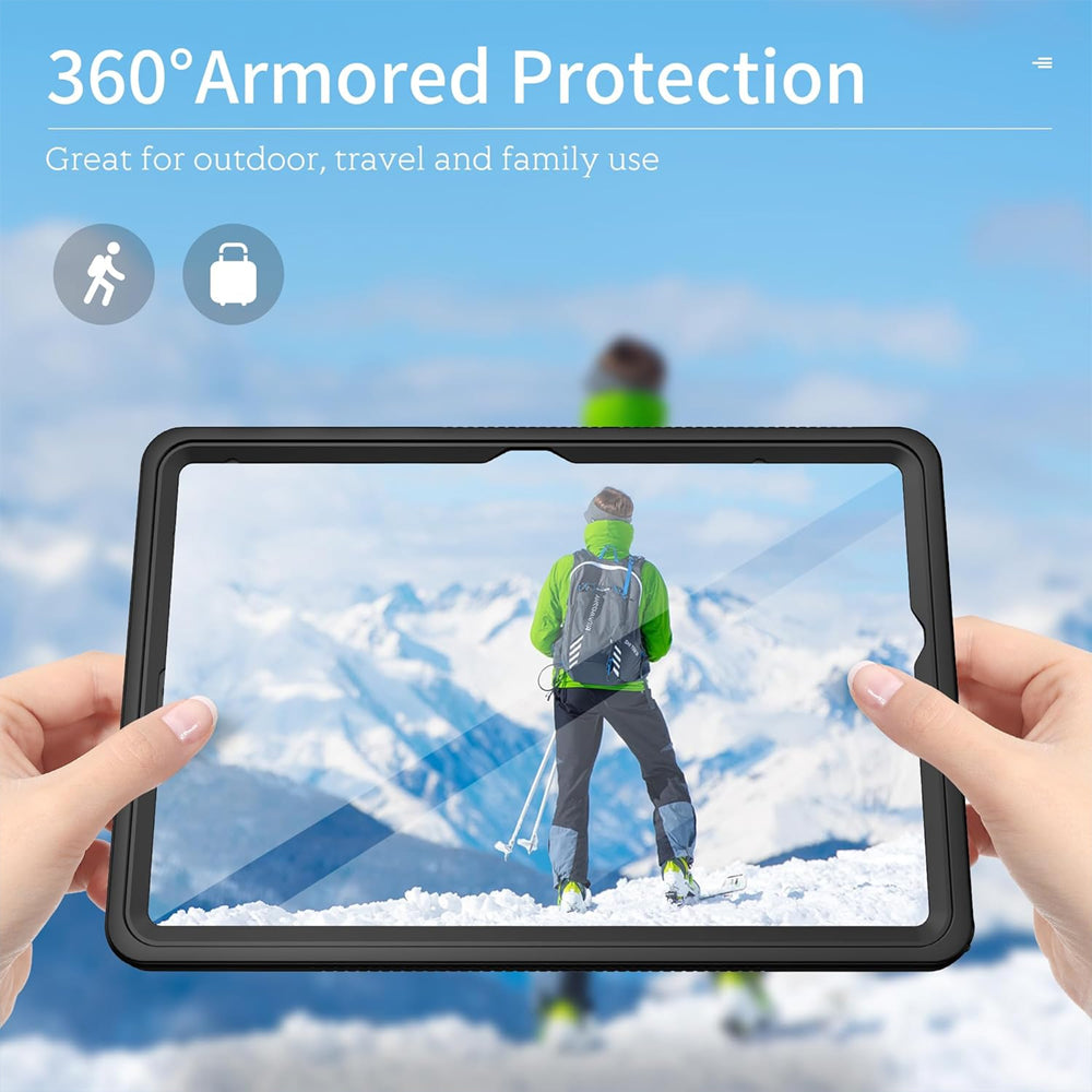 Waterproof Shockproof Case for Samsung Galaxy Tab A9 Plus