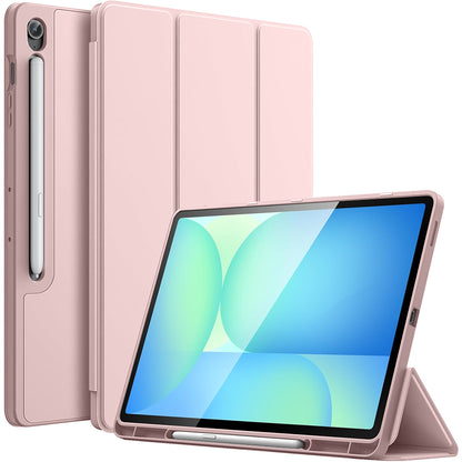 Slim Flip Case With Pen Holder Cover for Samsung Galaxy Tab S10 FE Plus