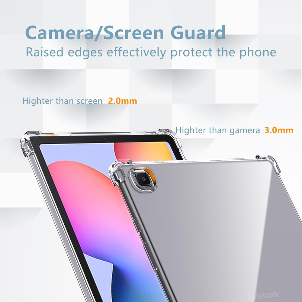 Clear Bumper Case for Samsung Galaxy Tab S6 Lite 10.4" 2020