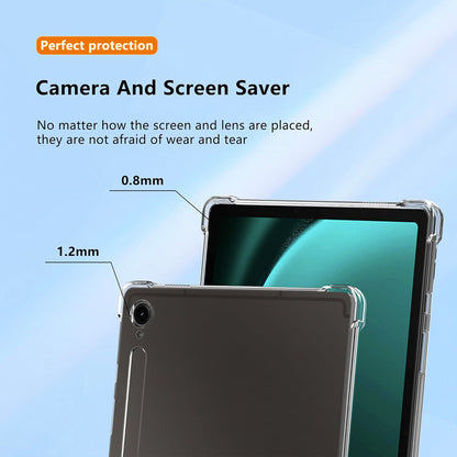 Clear Bumper Case for Samsung Galaxy Tab S9 FE